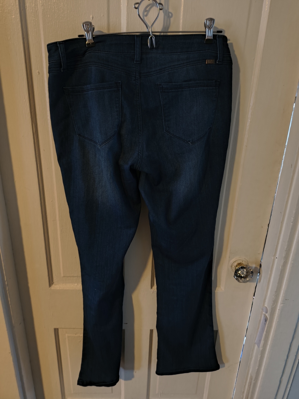 1822 Denim Dark Blue Bootcut Jeans